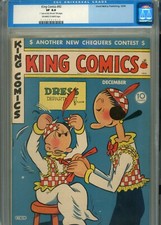 KING COMICS #92 HI GRADE CGC HILARIOUS COVER GEM DAVID MCKAY PUB.