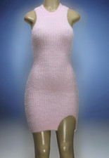 Shein Women's Bodycon Dress Sleeveless Pink Size S