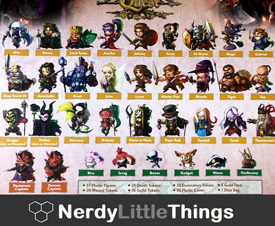 CMON Arcadia Quest Inferno - Kickstarter - Hell of A Box Stretch Goal Selection