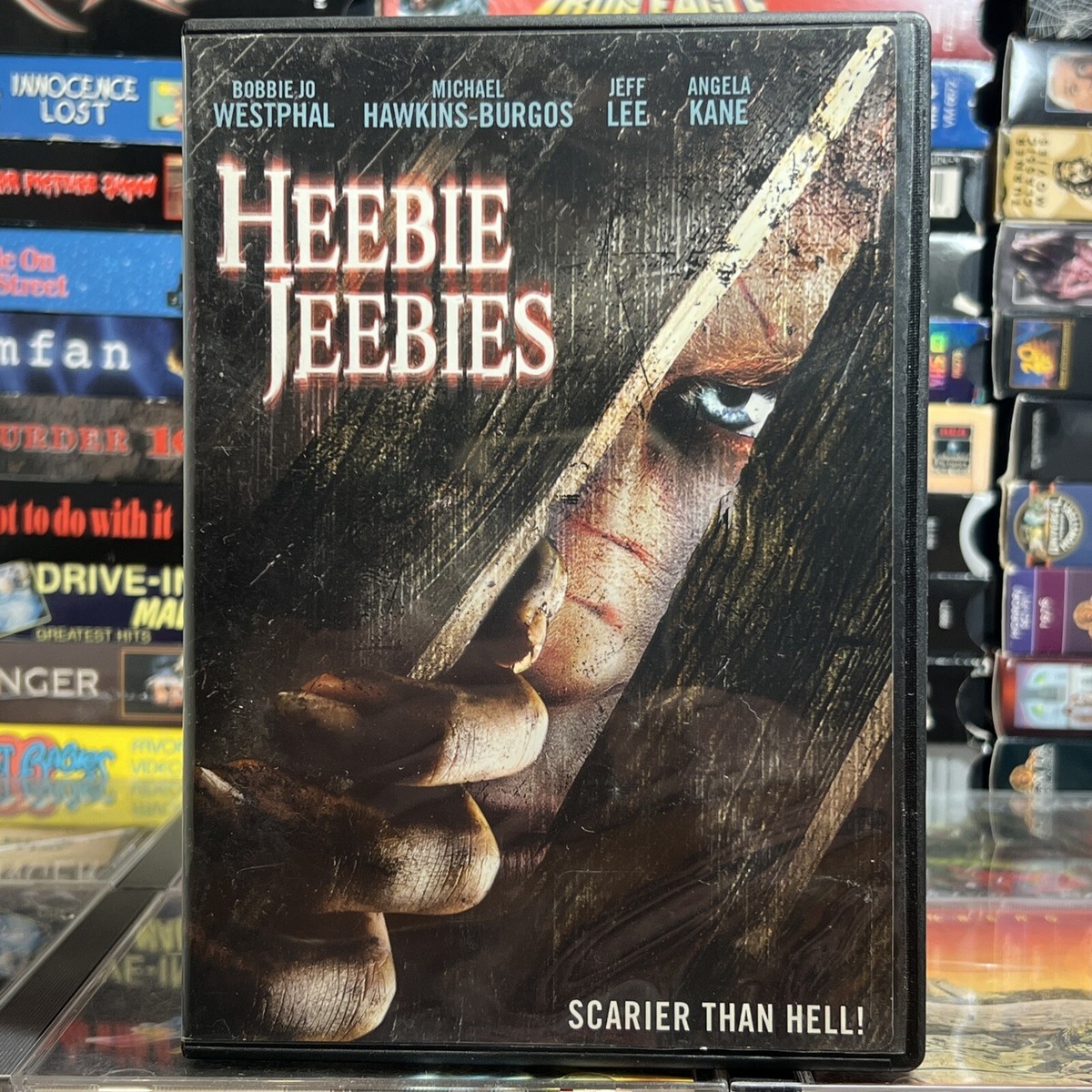 Heebie Jeebies 2005 DVD Jeff Lee Angela Kane Survival Horror Bonus