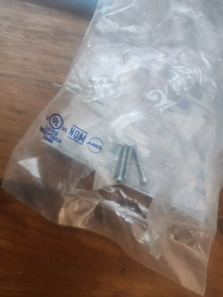 Leviton R10-00279-S00 50A 125/250V Duplex Black Outlet 3.75 Hx2.42 Wx1.57 D in. - Image 4 of 4