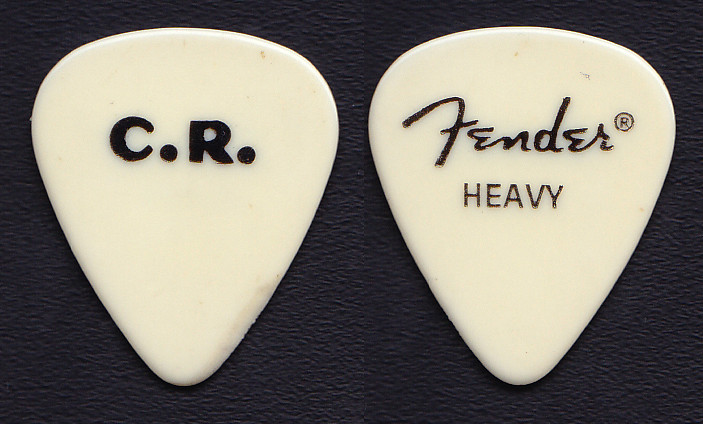 レニークラヴィッツ　バンドメンバー　ギターピックセット　4枚 Lenny Kravitz Craig Ross Concert-Used Fender White Guitar Pick