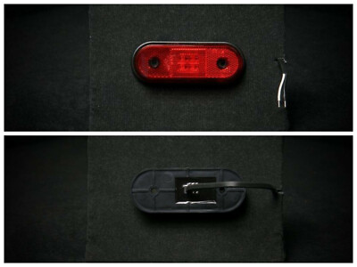 Positionsleuchte LED 12V 24V Umrissleuchte Begrenzungsleuchte ROT FT-020C
