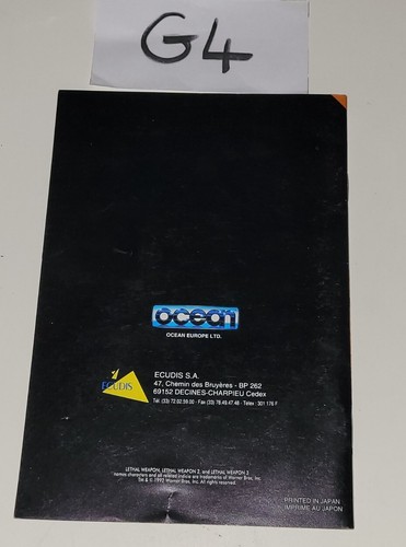 Nintendo NES - Notice - L'arme Fatale - Bon État - Photo 2/4