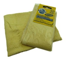 PROFI PREMIUM Natur ECHT-Leder Ledertuch Lappen Schwamm Autoleder Fensterleder