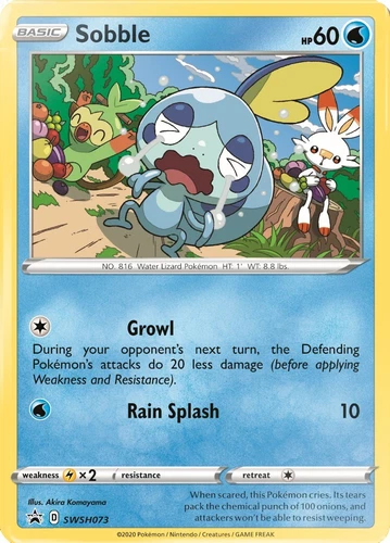Sobble SWSH073 SWSH: Sword & Shield Promo Cards