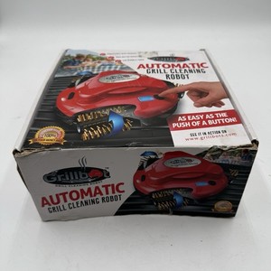 E6 GRILLBOT Automatic Grill Cleaning Robot Rotating Brushes