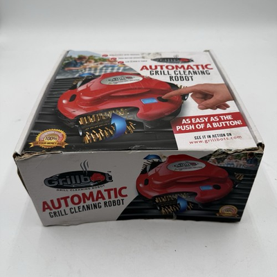 #ad E6 GRILLBOT Automatic Grill Cleaning Robot Rotating Brushes $70.00
