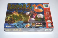 Rayman 2 The Great Escape Nintendo 64 N64 Video Game New TRL Seam Shrinkwrap Box