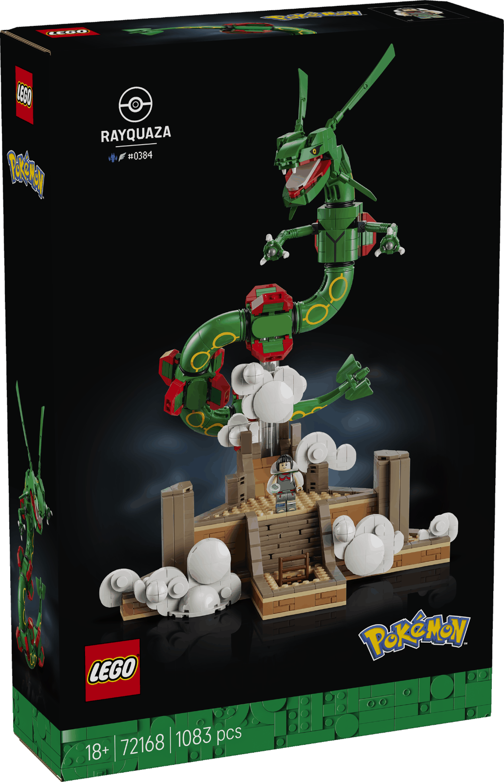 Lego Rayquaza Decor Figure Building Set 72168 - Image 9