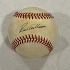 JSA Richie Ashburn Signed Rawlings NL Baseball