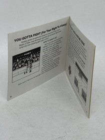 Blades of Steel (NES) Original Instruction Manual &ndash; Nintendo &ndash; NES-VS-USA