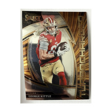 2025 Panini Select Turbocharged George Kittle #19 49ers NFL Football Insert Card