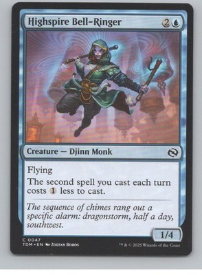 Tarkir: Dragonstorm #47 Highspire Bell-Ringer MTG