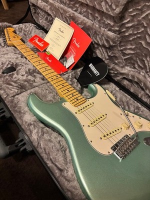 Electric Guitar Fender American Professional II Surf Green Stratocaster Modified