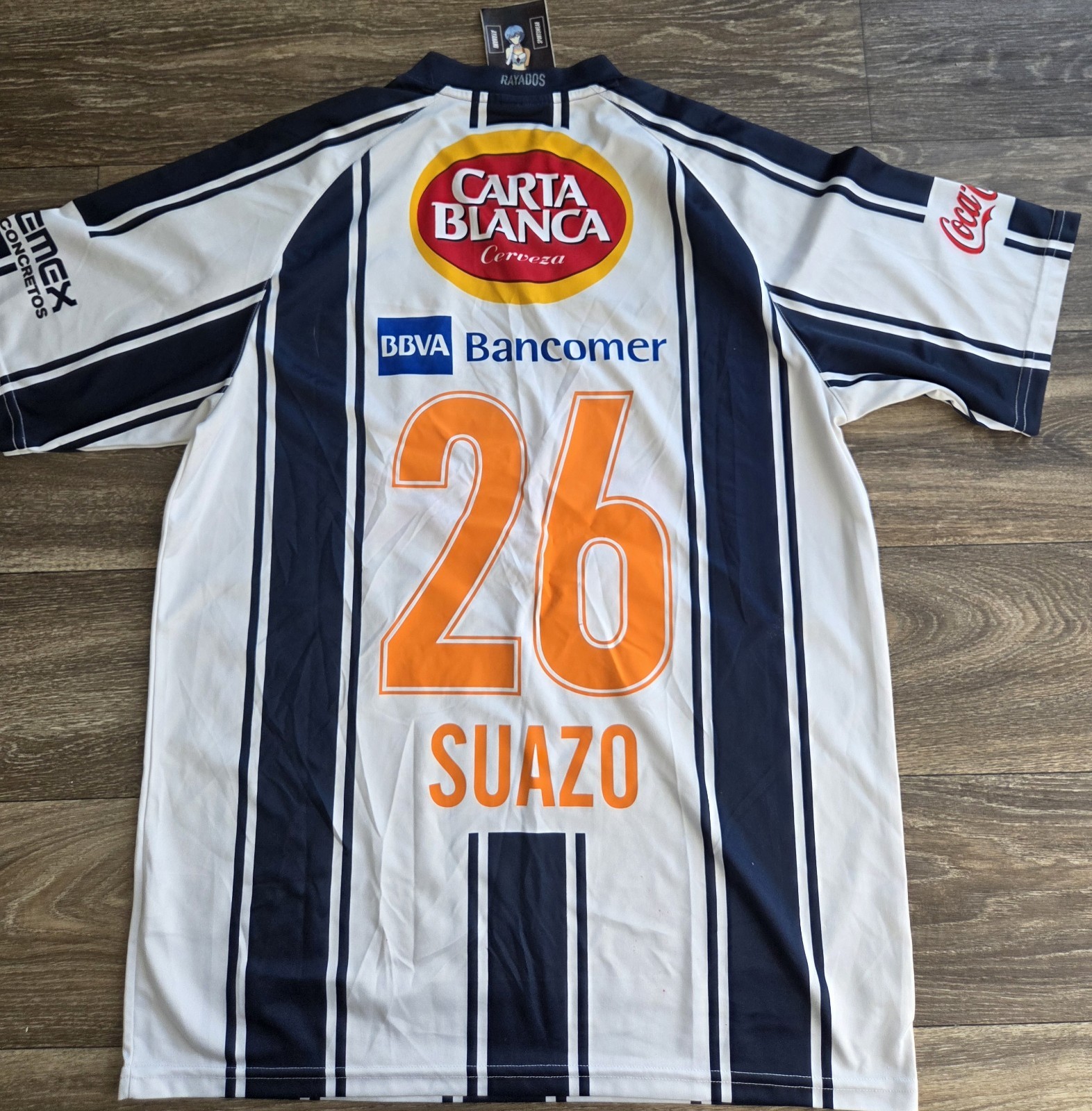 Nike Rayados Monterrey 08/09 Humberto Suazo Futbol Soccer Jersey Mens Size XL