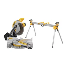 DEWALT DWS715 DWX723 15 Amp Corded 12 in. Compound Single Miter Saw with stand