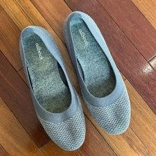 Allbirds Purple Tree Breezer Ballet Flats Shoes Washable 7.5 Travel Comfort