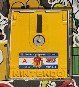 Kick Challenger Air Foot Famicom Disk System VAP-AFT Japan US Seller TESTED