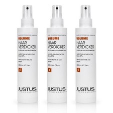 Justus Haarverdicker Volume Spray 3 x 200ml (54,83 EUR/l)