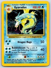 Gyarados (Holo) Base Set 6/102 Pokemon Card MP