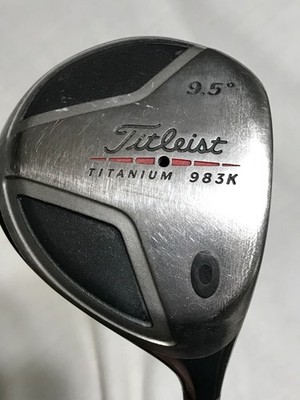 Titleist 983K Titanium 9.5* Driver Grafalloy Stiff Flex Graphite Shaft 47.5''