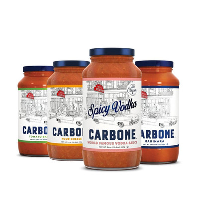 Pasta Sauce VARIETY PACK of Spicy Vodka, Marinara, Four Cheese, Tomato Basil, To