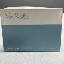 Vintage 50s VAN RAALTE Mirage Drama 8.5 Nylon Hose Stockings Seams New One Box