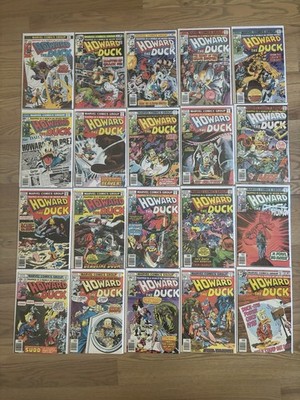 Howard The Duck #2-29 Mixed Lot Of 20 Comics VF- 1976 Marvel Comics