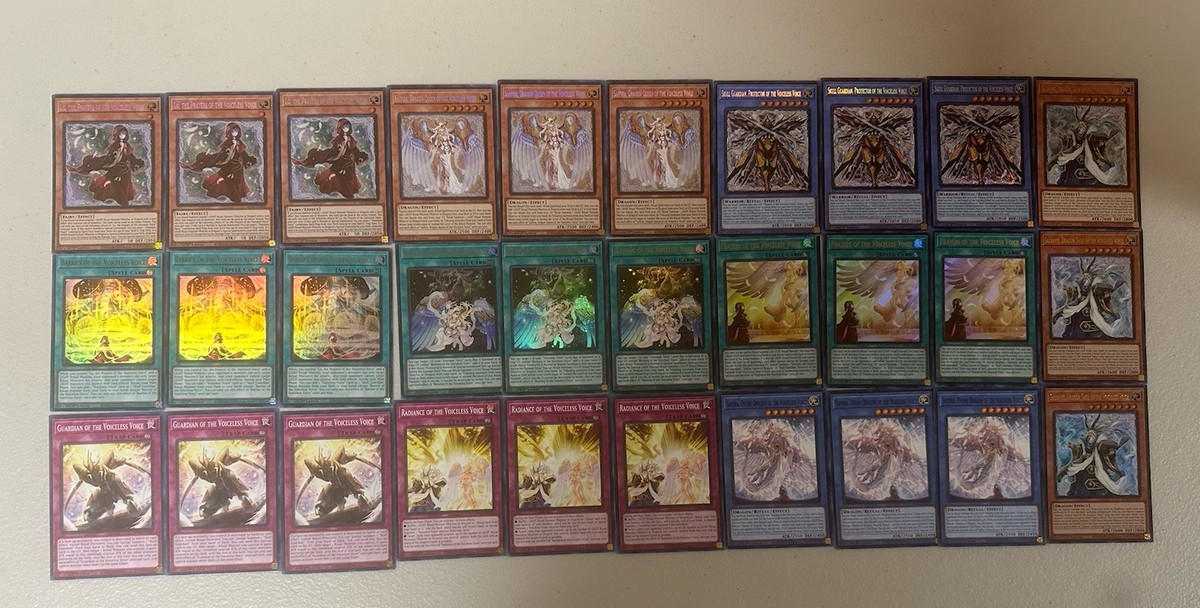 YU-GI-OH! 30 Card Voiceless Voice Deck Core MP25 Tin Lo Saffira Skull  guardian
