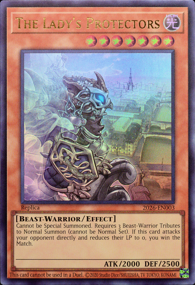 遊戯王 日本選手権2026 プロモ the lady's protectors 2026-EN003 - Yugioh - Japanese - The Lady's Protectors - Ultra | eBay