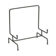 TRIPAR 11 Inch Black Metal Display Stand Easel for Bowl and Platters, Cookbooks,