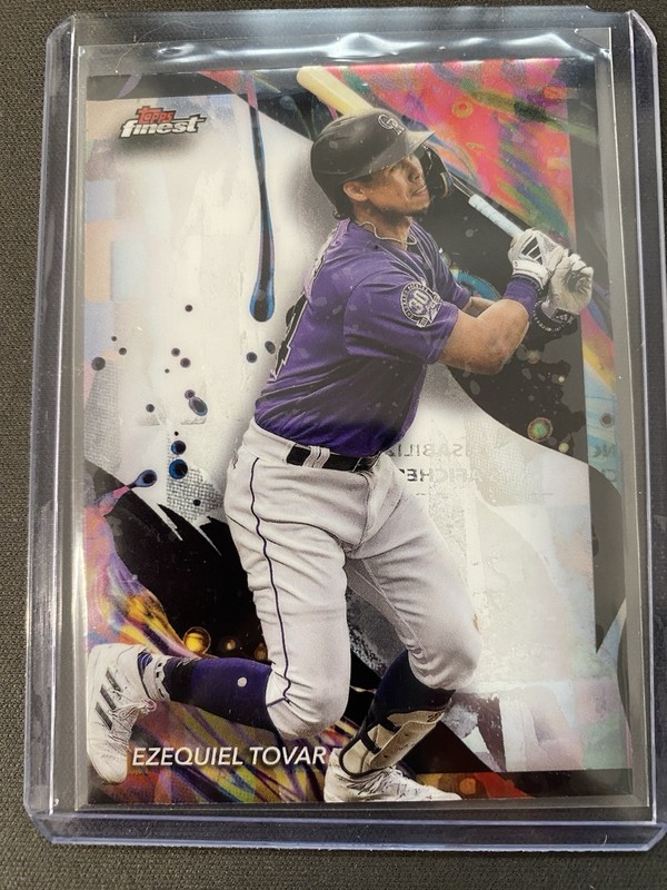 Ezequiel Tovar 2024 Topps Finest Uncommon Colorado Rockies #125