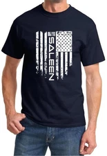 Saleen Logo Patriotic Flag Design Classic Tshirt NEW