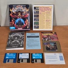 AD&D Dungeons Dragons Unlimited Adventures IBM PC Big Box Game Complete CIB SSI