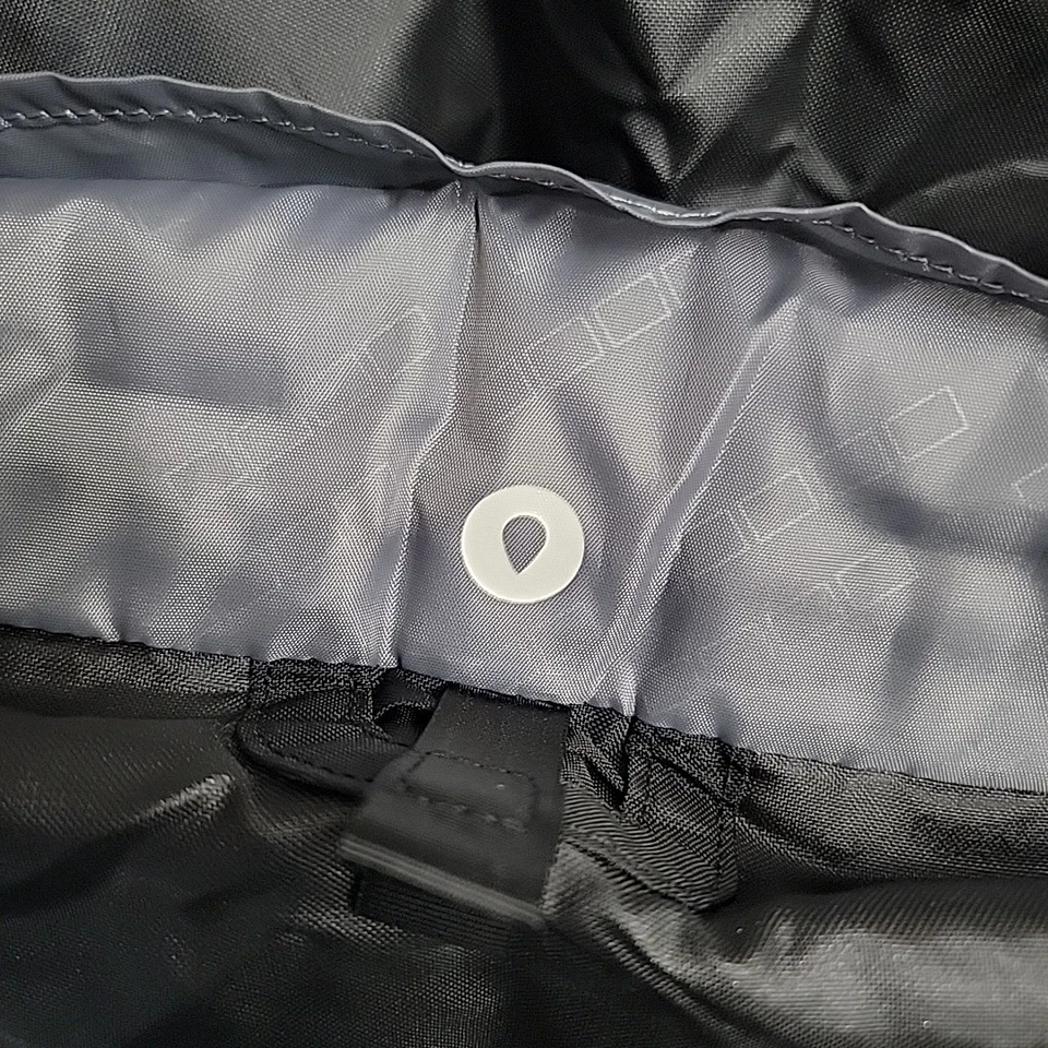 GoPro Stash Rolltop Backpack Black Gray Cinch Camera Bag Hiking Adventure - Image 4 of 4