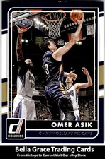 2015-16 Donruss #35 Omer Asik New Orleans Pelicans NBA Basketball