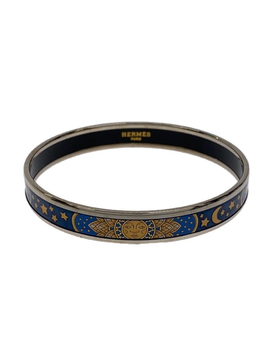 HERMES Blue Bangle Bracelet for Women Pre-Owned-image