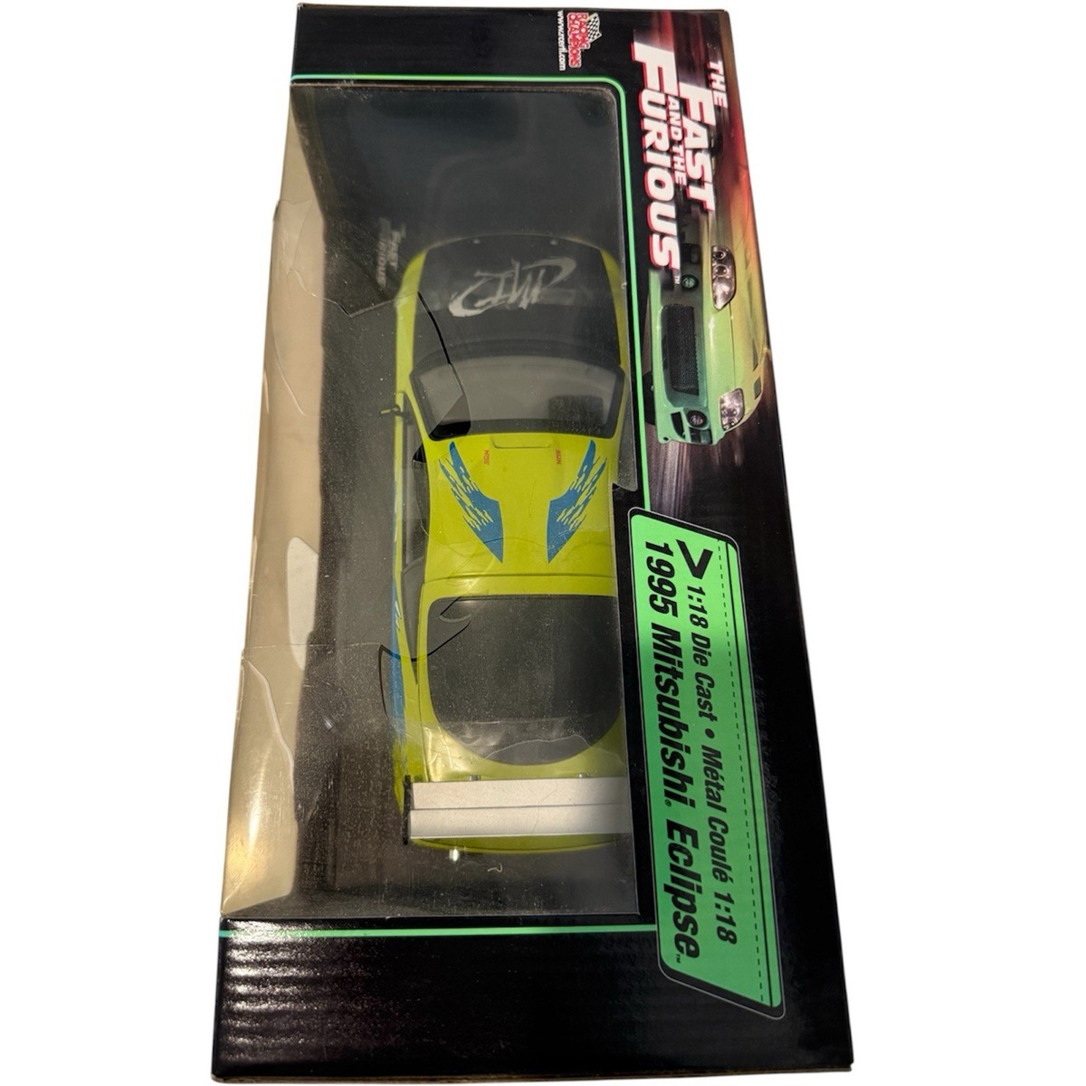 RARE Fast Furious StreetGlow 1995 Mitsubishi Eclipse ERTL Racing
