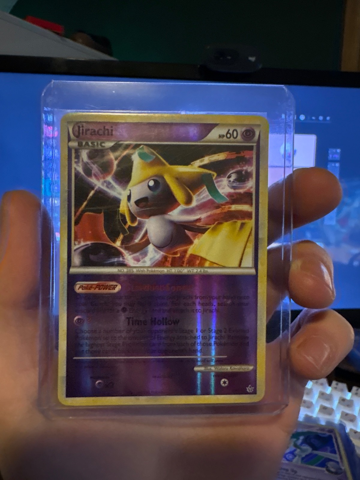 Jirachi 1/95 Unleashed Reverse Holo Lightly Played