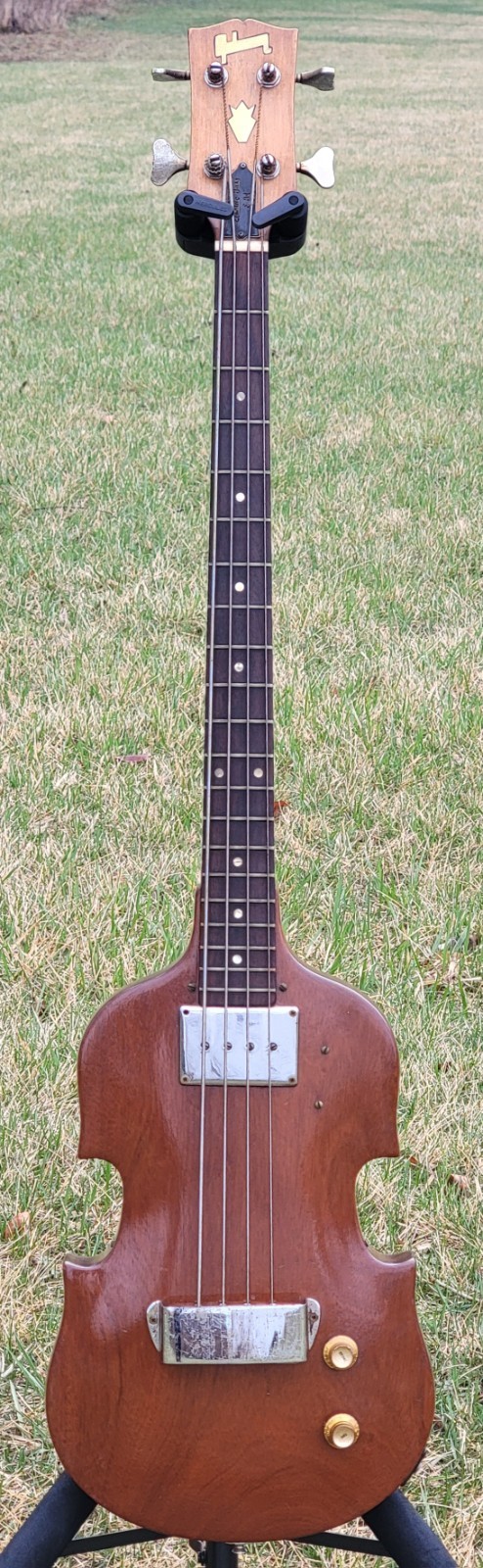 1968 Vintage Gibson EB-1 Violin Electric Bass Guitar (Serial Number - 882024)