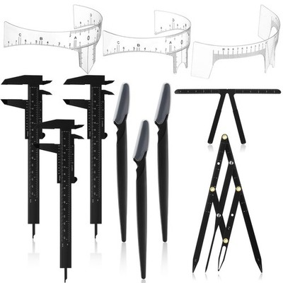 Eyebrow Shaping Kit Precision Tools for Perfect Symmetry and Grooming