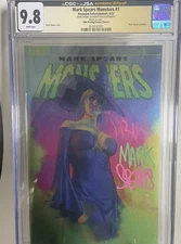 Mark Spears Monsters #1 5th Print Foil Excl Twitch The Witch SS CGC 9.8 1st SIG 