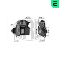 Anlasser Starter ERA 220027A FüR Mercedes Klasse W169 Citaro 414 W245 Vaneo W168