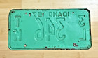 1957 IDAHO Green/White Lic Plate #3L-346-TK — photo 2
