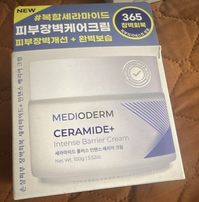 MEDIODERM CERAMIDE+ Intense Barrier Cream Ceramide Niacinamide 3.52 oz