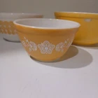 Vintage Pyrex Nesting Mixing Bowls - Set Of 3 - Made In USA