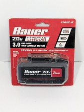 Brand New Bauer 20v Lithium-Ion 3.0 Ah High Capacity Battery (64816) 1702C-B