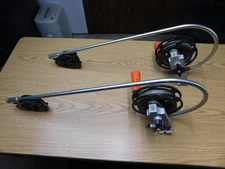 2 Big Jon Manual Downriggers, w/ Line Counter and Steel Line