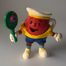 Vintage PVC Figure Kool-Aid Man With Tennis Racket